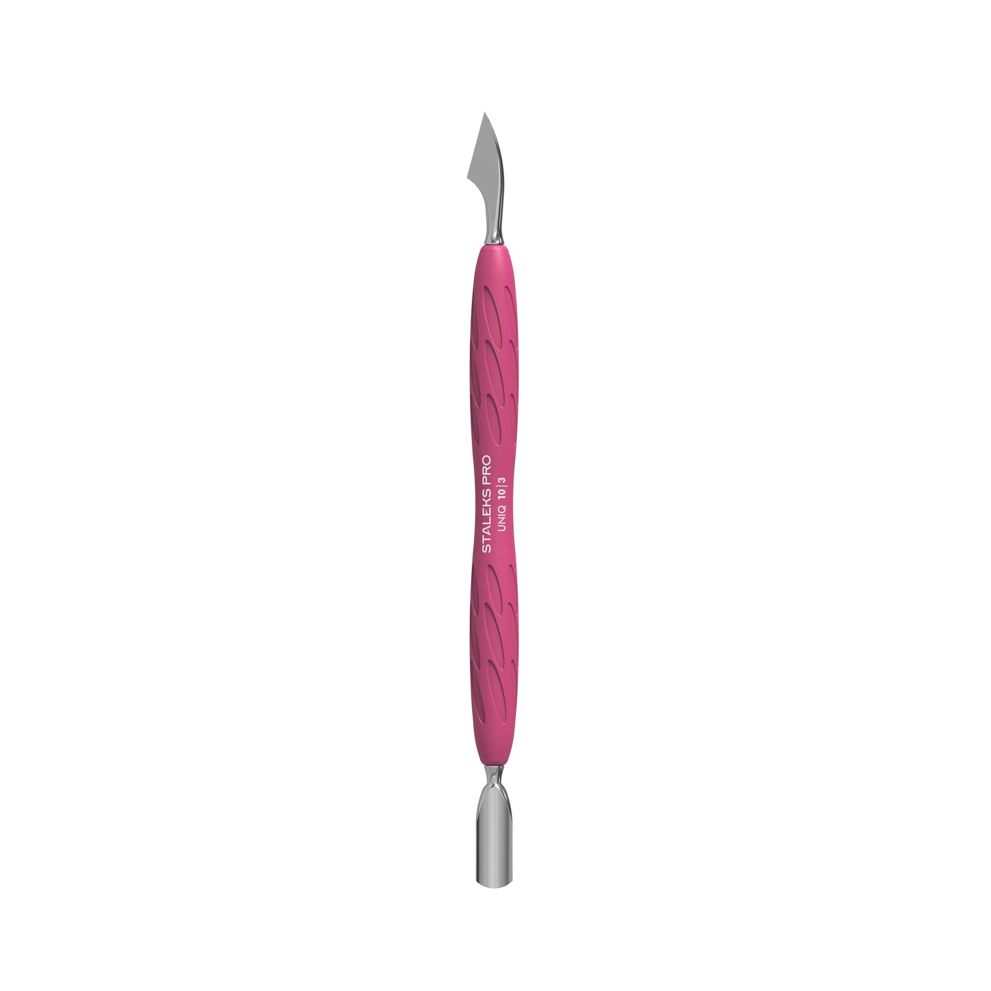 Pusher repousse-cuticules avec manche en silicone UNIQ 10 Type 3