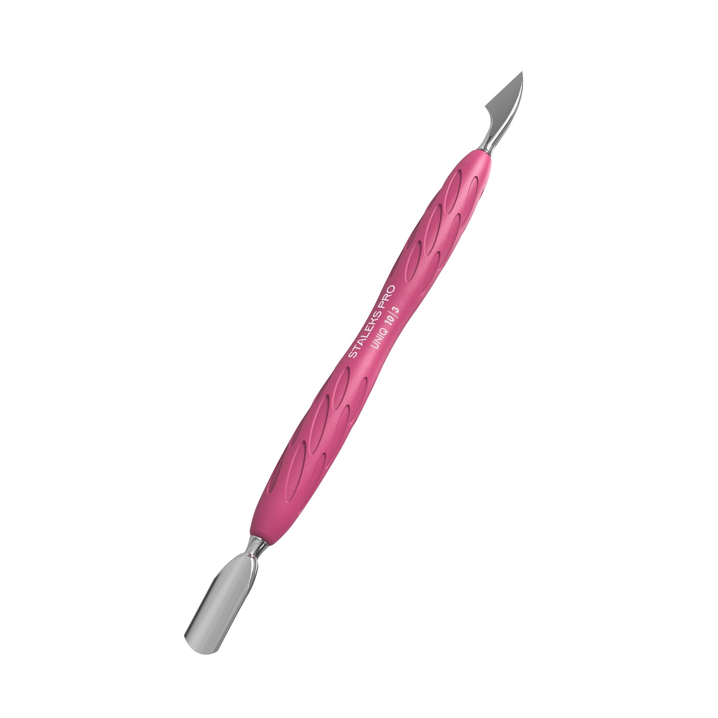Pusher repousse-cuticules avec manche en silicone UNIQ 10 Type 3