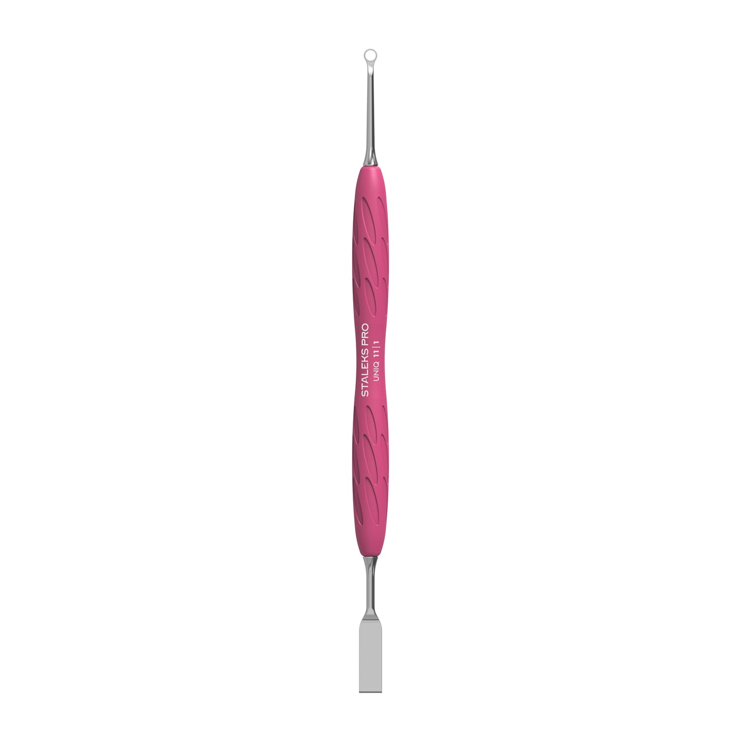 Pusher repousse-cuticules avec manche en silicone UNIQ 11 Type 1