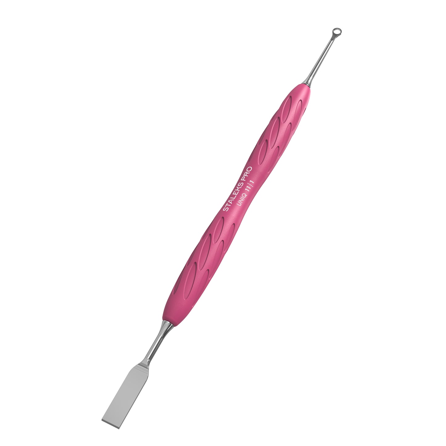 Pusher repousse-cuticules avec manche en silicone UNIQ 11 Type 1