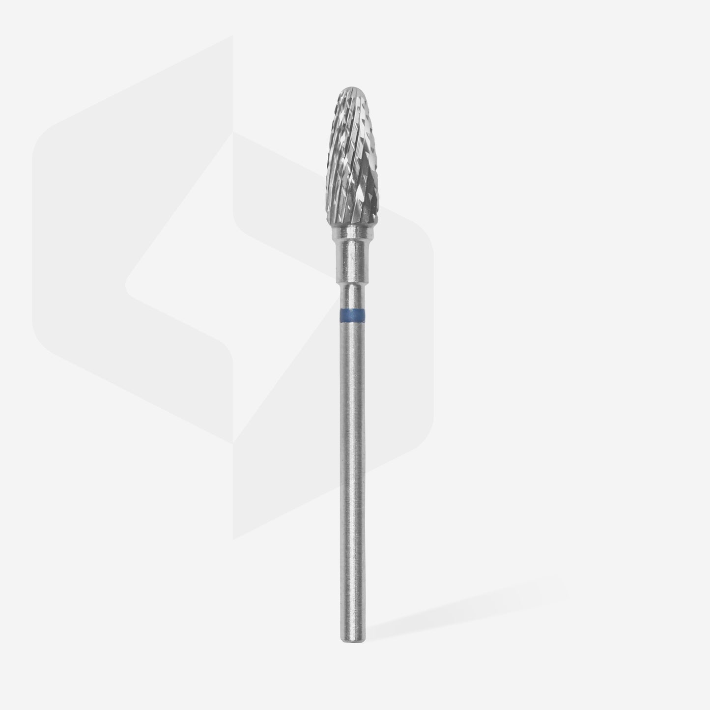 Fraise en Carbure - Grain Bleu Embout arrondi 0,5 x 1,3 cm