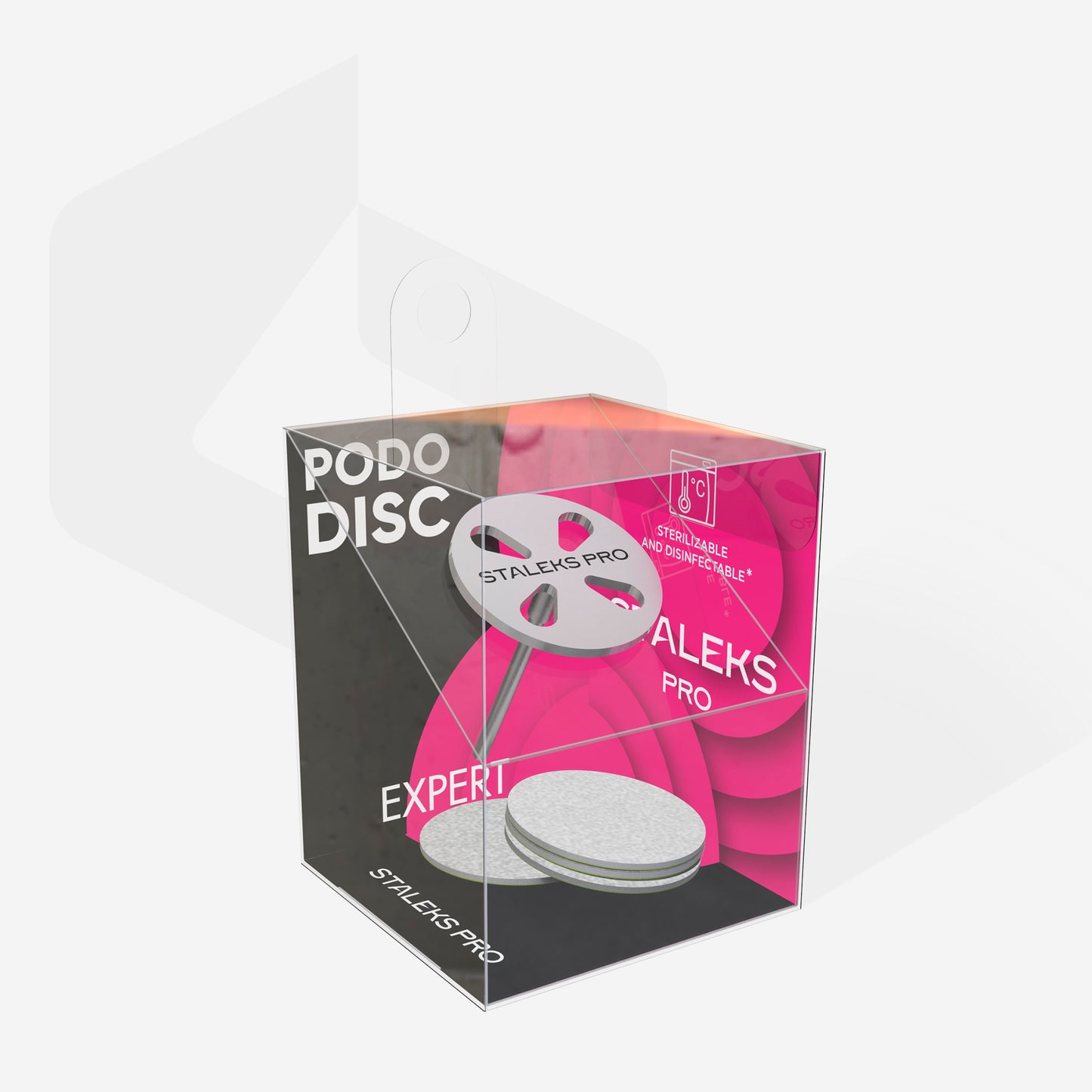 Set PODODISC : Disque M 20 mm + 5 limes grain 180 EXPERT