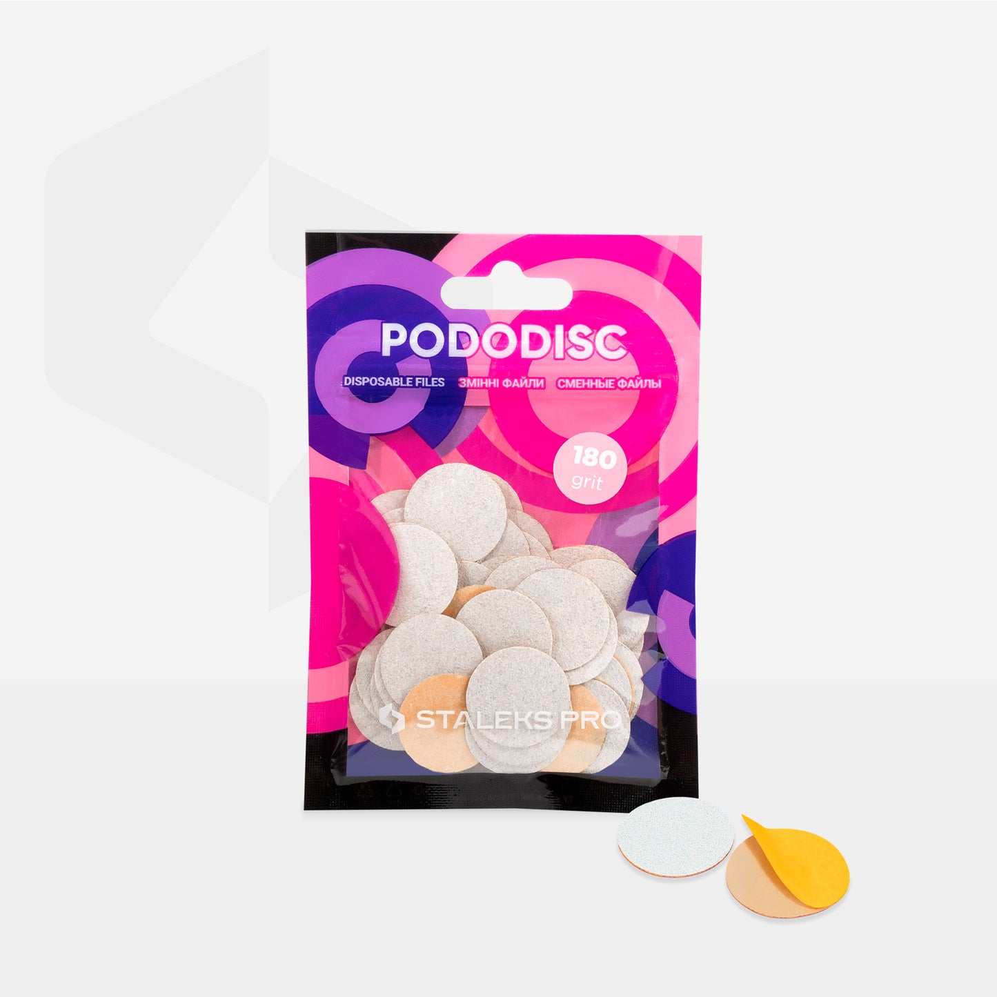 Recharges limes pour disque PODODISC M Grain 180 (x50 pcs)