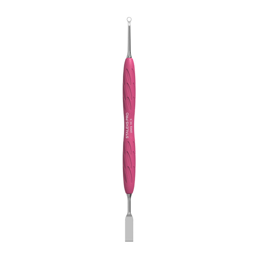 Pusher repousse-cuticules avec manche en silicone UNIQ 11 Type 1